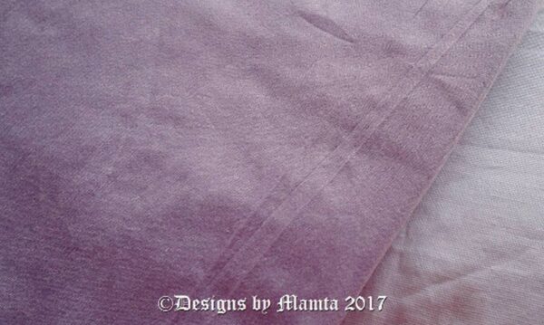 Pastel Lilac Purple Silk Fabric
