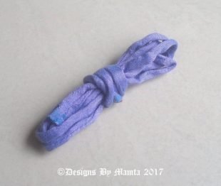 Periwinkle Blue Silk Cord