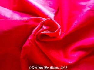 Persian Rose Pink Dupioni Silk Fabric