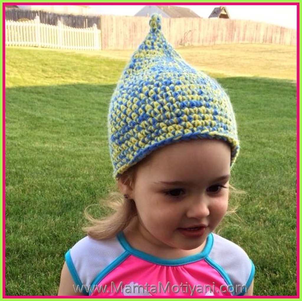 crochet pixie hat