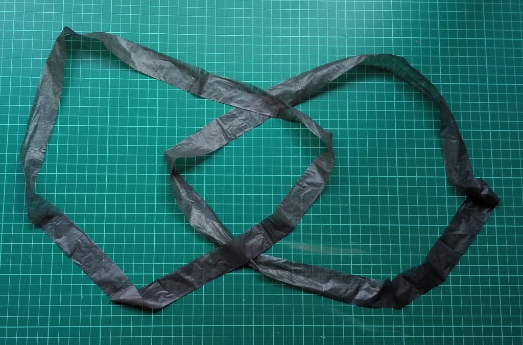 Place 1st Strip Below The 2nd Strip