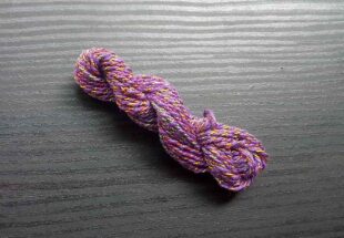 Purple Metallic Sport Cotton Yarn
