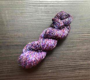 Purple Polyester I Cord Tricotin