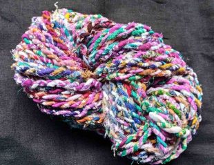 Rainbow Fabric Twine Cord