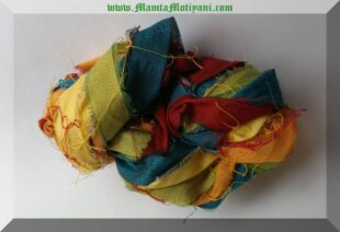 Rainbow Sari Silk Yarn