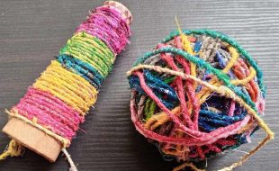 Random Hemmed Fabric Cord