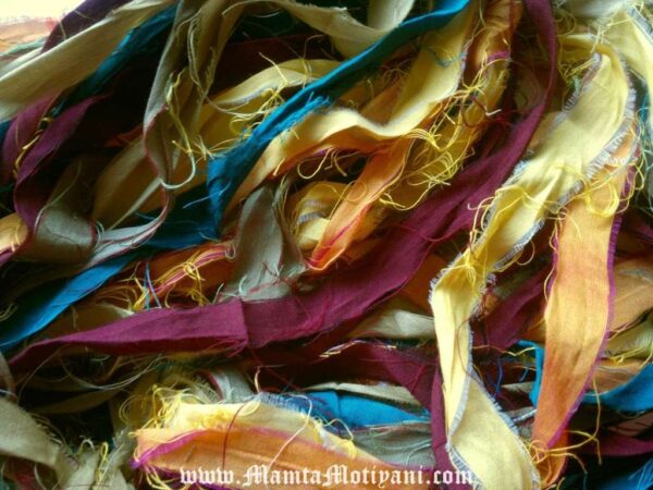 Recycled Sari Ribbon
