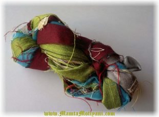 Recycled Sari Silk Ribbon