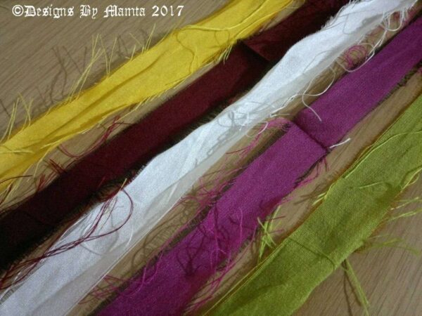 Recycled Silk Sari Ribbon