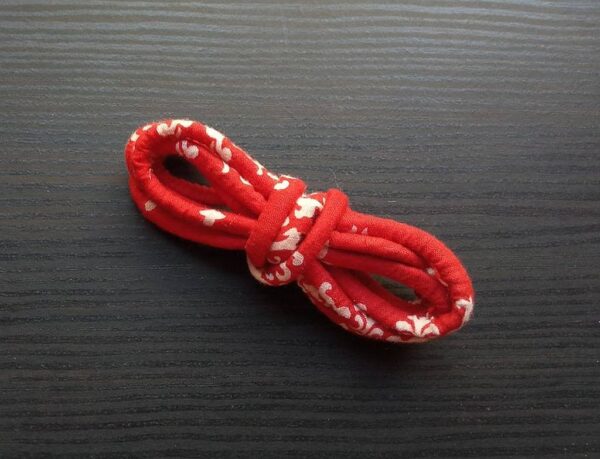 Red White Fabric Cord