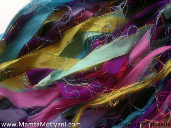 Romantic Sari Yarn Ribbon