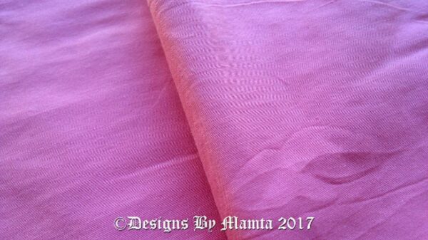 Rose Pink Dupioni Silk Fabric