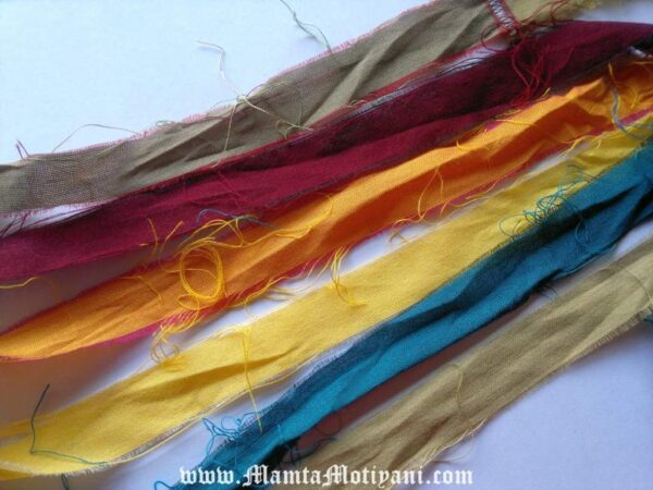 Silk Sari Ribbon