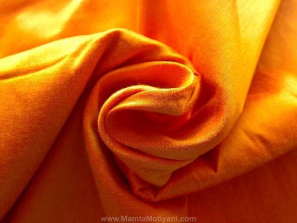 Sunshine Yellow Dupioni Silk Fabric