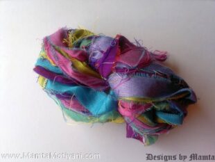 The Old Paris Sari Silk Ribbon Yarn