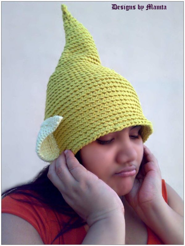 Tinkerbell Fairy Hat Crochet Pattern