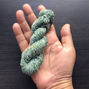 Turquoise Polyester I Cord Tricotin