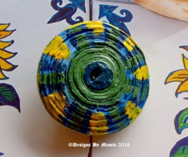 Upcycled Paper Beads