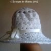 Crochet Cloche Hat Pattern 1920s Vintage Fashion - Image 3