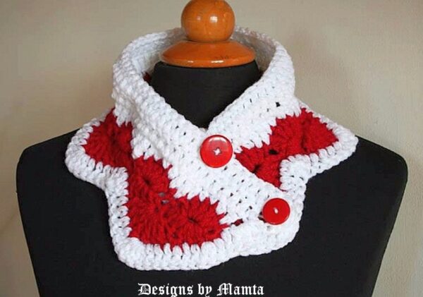 Wear My Valentine Crochet Neckwarmer Pattern