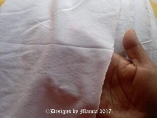 White Cotton Jersey T Shirt Fabric