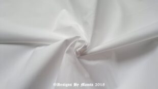 White Poplin Indian Fabric